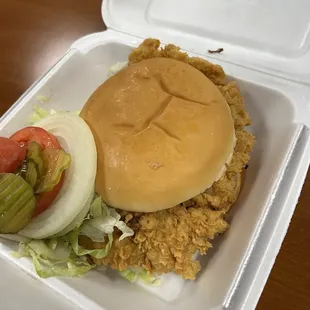 Pork Tenderloin Sandwich