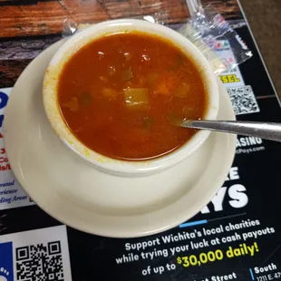 Can&apos;t get enough of this veggie soup!