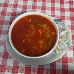Veggie soup bowl!