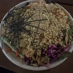 Custom poke bowl
