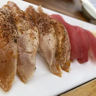 Albacore, tuna, escolar