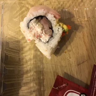 It was so disgusting that we found two pieces of hair in our sushi orders. The chefs should wear hair nets when preparing foods.