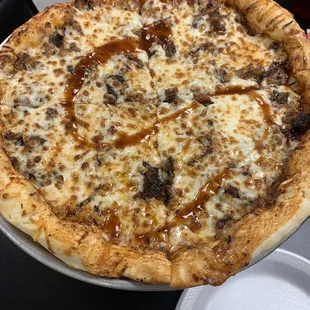 Brisket BBQ Pizza