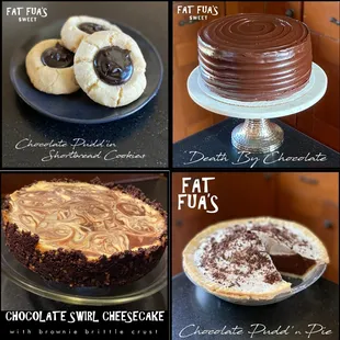Fat Fua&apos;s 
Chocolate Collection 
The Good Stuff!