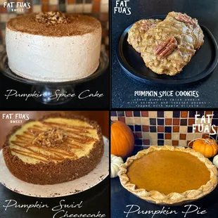 Fat Fua&apos;s
Pumpkin Spice Collection
The Good Stuff!