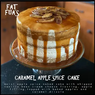 Caramel Apple Spice Cake