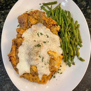 a plate of food