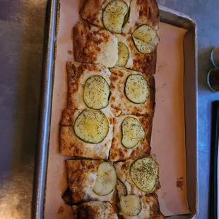 Dill Pickle Flatbread (very dry)