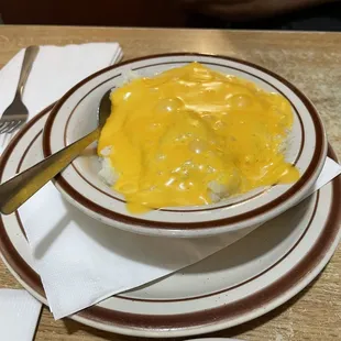 Order of cheese grits
