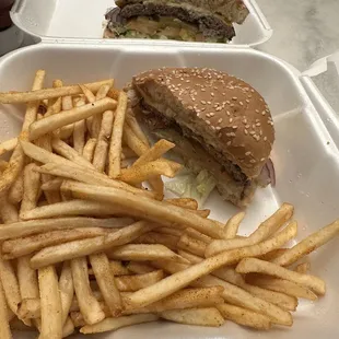 Fat Jack burger combo