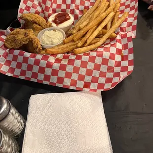 Catfish with Fresh Cut Fries