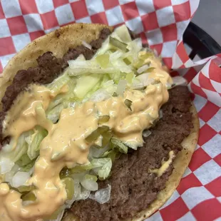 Smashed Mac Smashed Burger