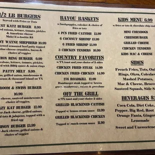 Seriously great burgers.