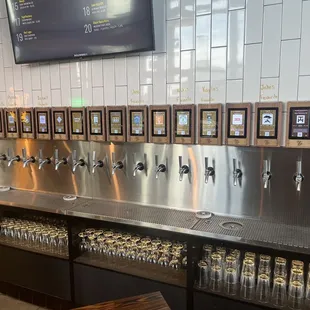 Self service beer wall!