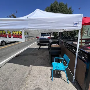 Outdoor BBQ.