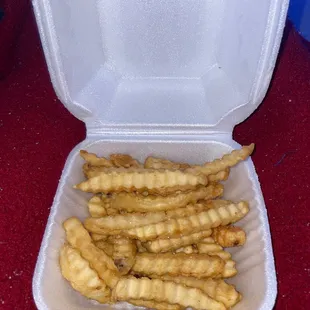 FYI- the homestyle breakfast potatoes are just dried out crinkle fries. Definitely NOT what I was expecting.