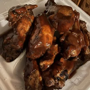 Smoked wings
