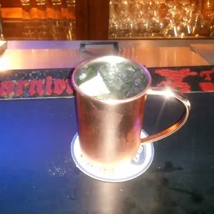 Ever had a Moscow Mule in a copper mug?