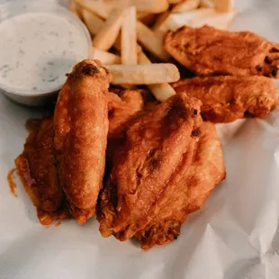 Wings and Fries