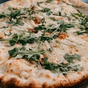 Four cheese pizza