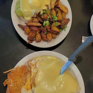 Fat Nat&apos;s Slider and Eggs Bacon Avocado Benedict