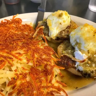 Green Chile Huevos