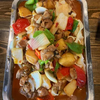 43. Sauteed Spicy Chicken Noodle