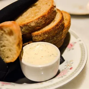 Bread and ham butter