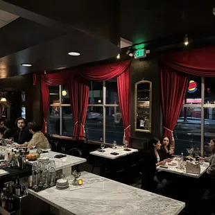 Super small and cute space. It fits just 25 guests.