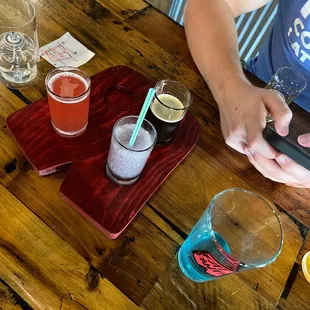 a woman using her cell phone