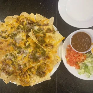 nachos, food
