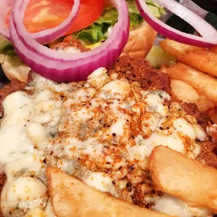 Black &amp; Bleu ( without bacon)