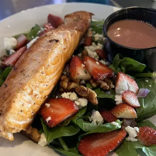 Salmon Spinach Salad