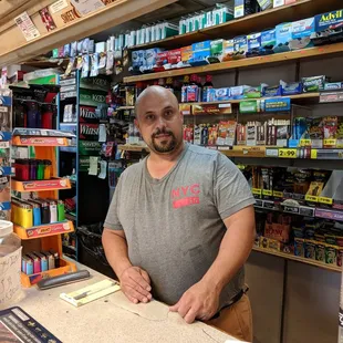 Very friendly and engaging owner.