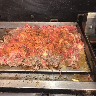 Step three. Phiily cheesesteak