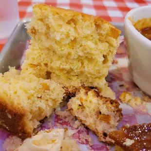 dry corn bread