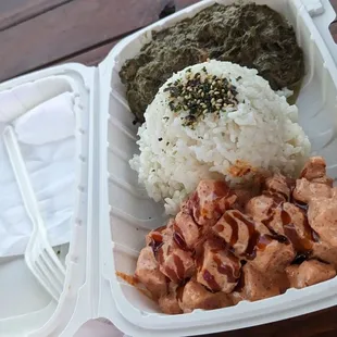 Spicy Mayo Poke with Squid