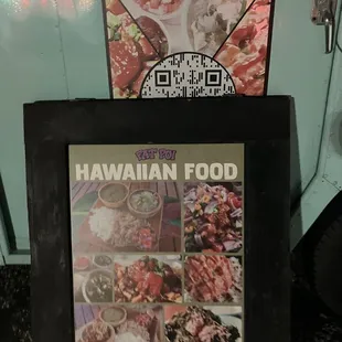 menu, sushi and sashimi