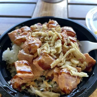 Spicy ahi bowl
