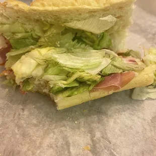 Lettuce sandwich