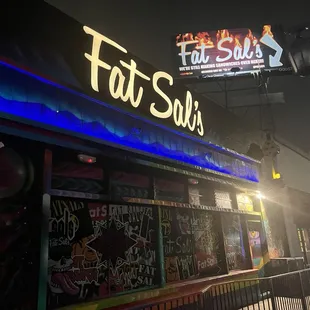 Entry to Fat Sal's!