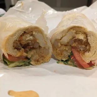 Veggie fat sandwich