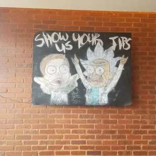 1st cool thing I noticed coming in #rickandmorty #yes