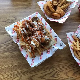 The insides of the fat shack sammich. Enjoy.