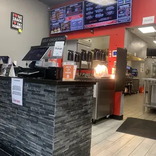 Fat Shack Orlando front counter.