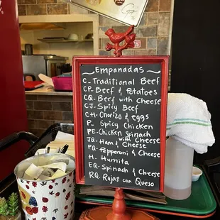 Types of savory empanadas