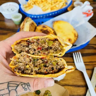 CJ- Spicy Beef Empanada