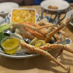Our overflowing serving of King Crab Legs