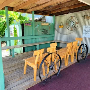 July 2021: Waiting area