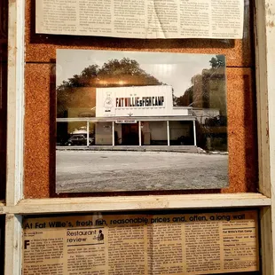 July 2021: How the restaurant appeared in 1975